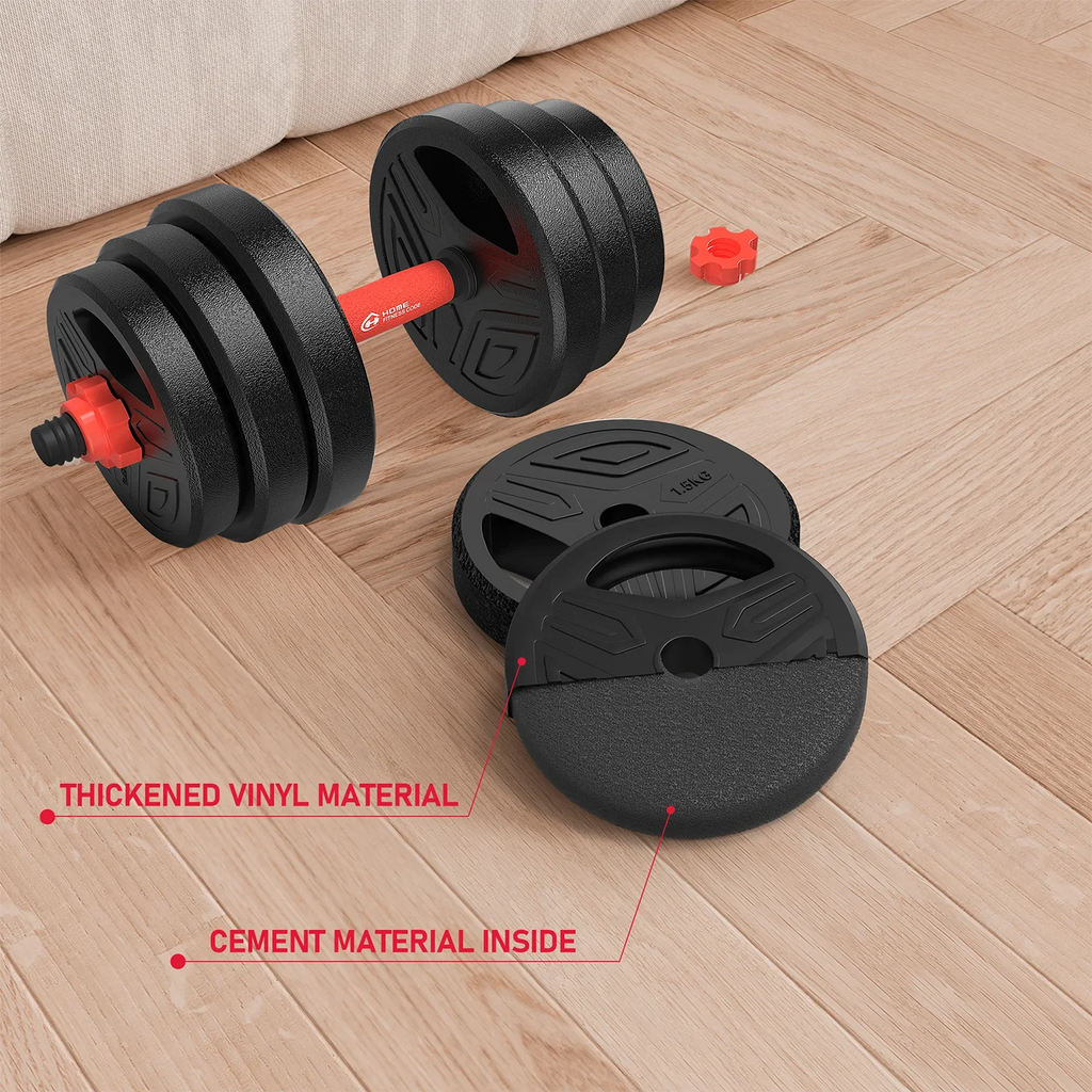3-in-1 Dumbbells Set 20 kg Adjustable Dumbbells