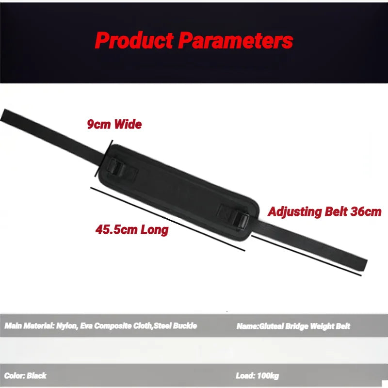 Dumbbell Exercise Belt Hip Thrust Weight-Bearing