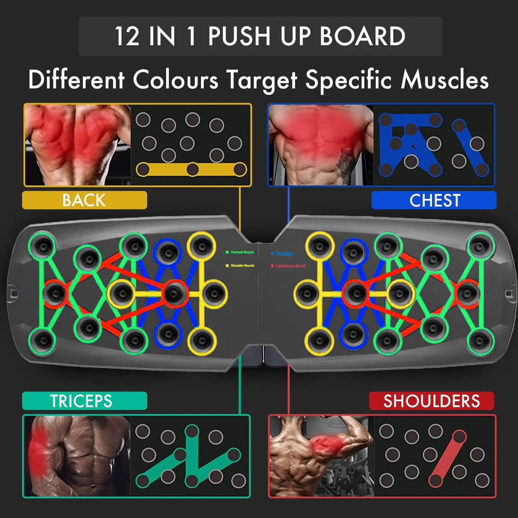Household Multifunctional Push Up Training Board
