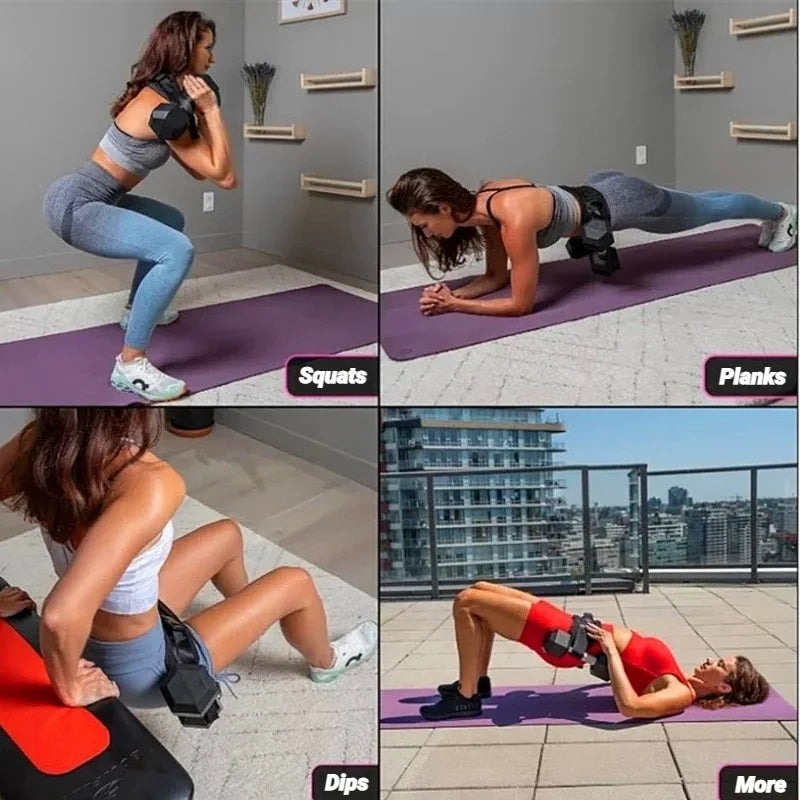Dumbbell Exercise Belt Hip Thrust Weight-Bearing