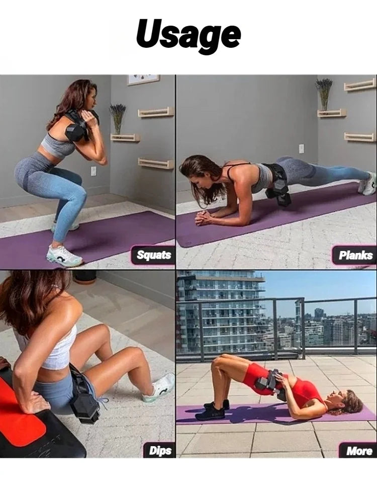 Dumbbell Exercise Belt Hip Thrust Weight-Bearing