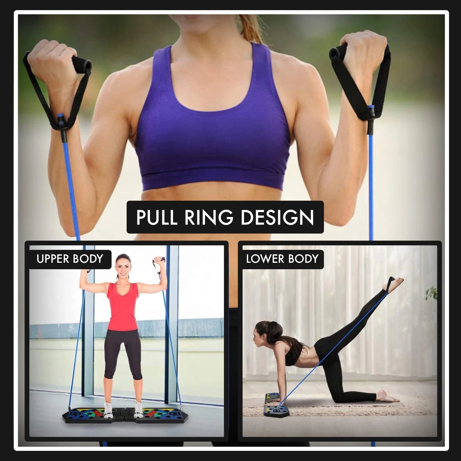 Household Multifunctional Push Up Training Board