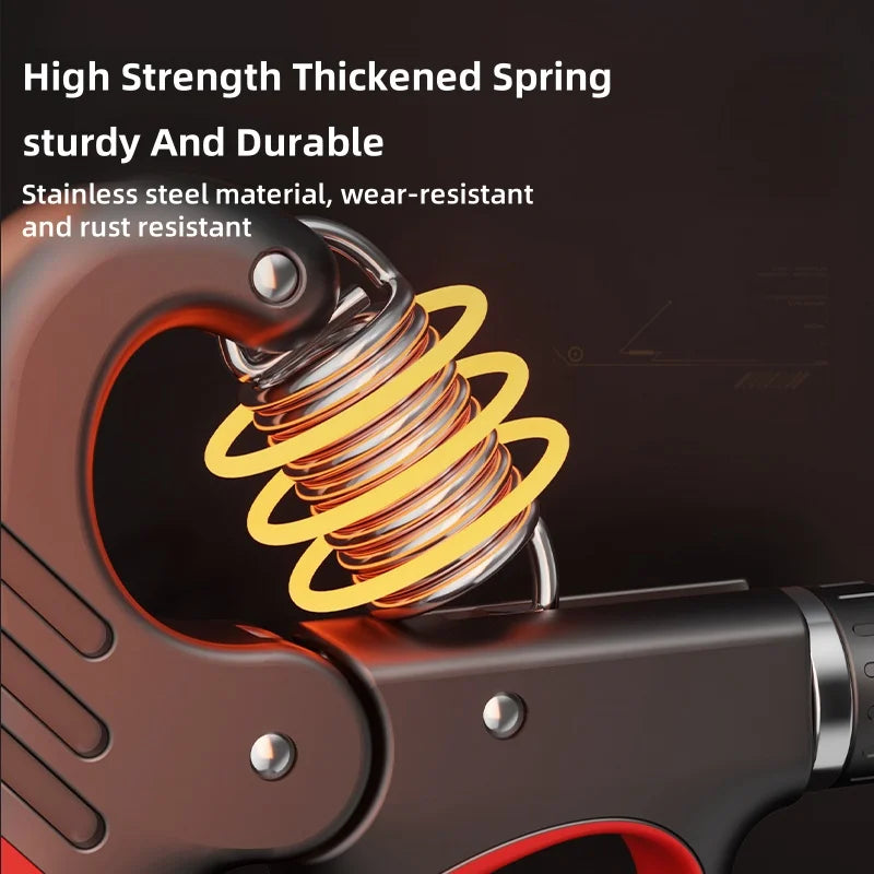 Grip Strengthener Gym Training Hand Exerciser Adjustable 5-100KG