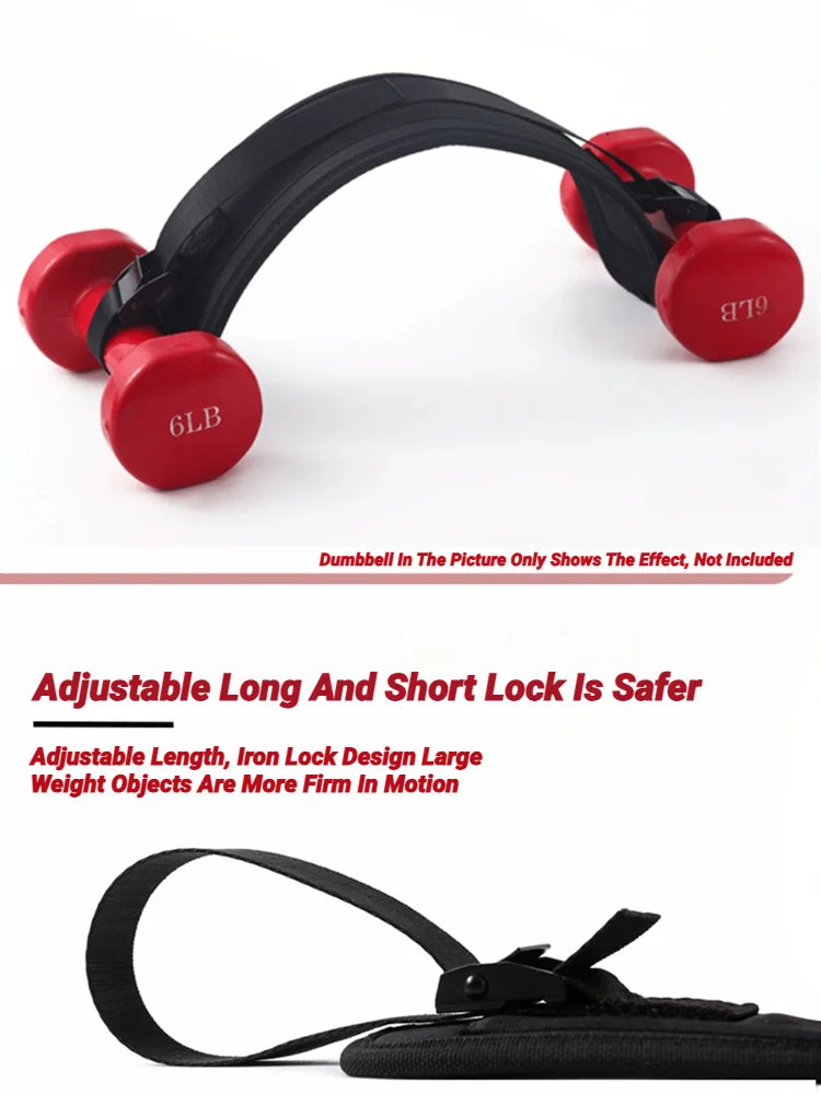 Dumbbell Exercise Belt Hip Thrust Weight-Bearing